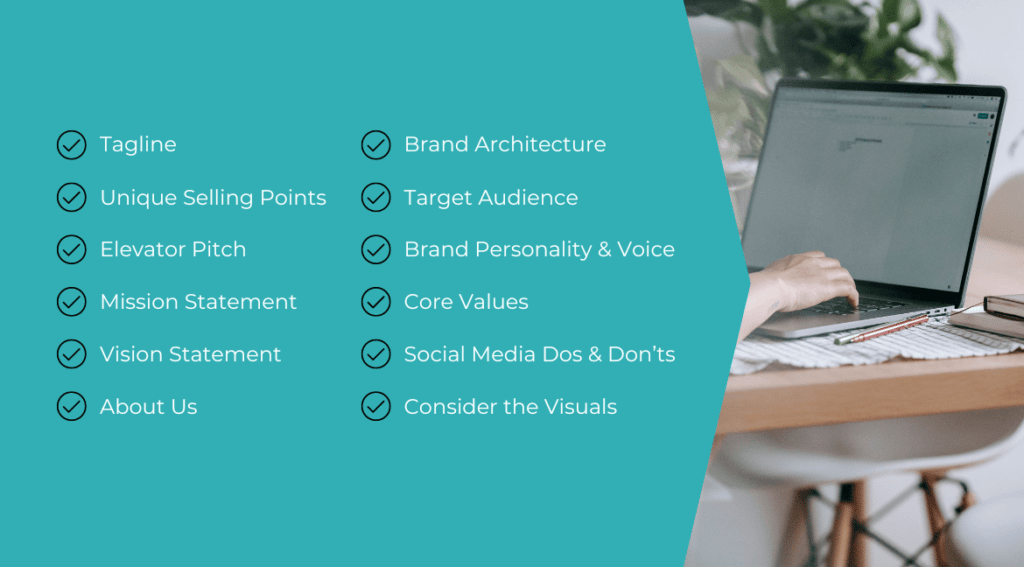 12 essential elements brand book guidelines